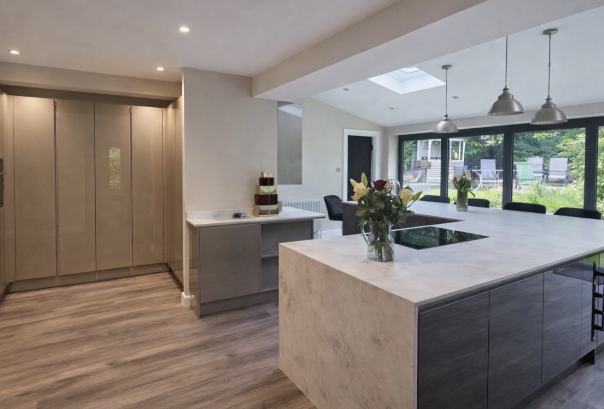 Open-Plan Kitchen Interior — Interior by Duke Design Services