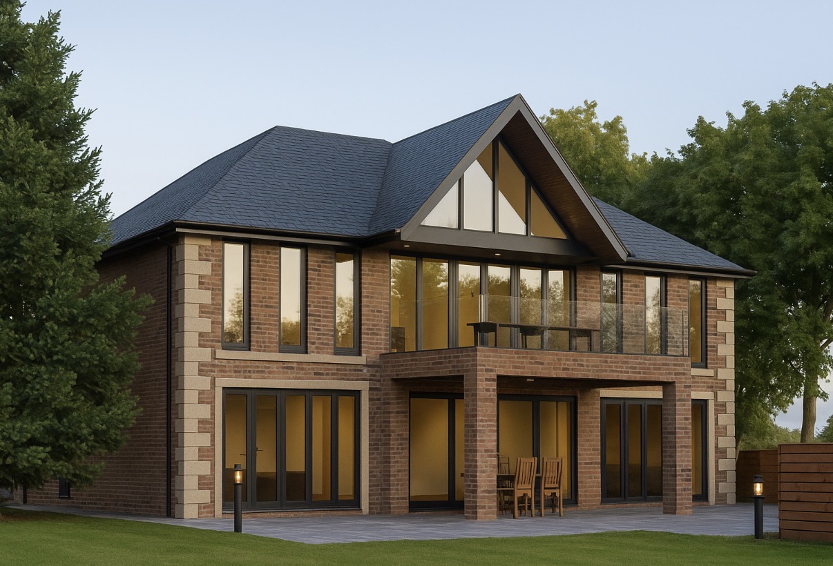 Brick & Stone New Build — New Build by Duke Design Services