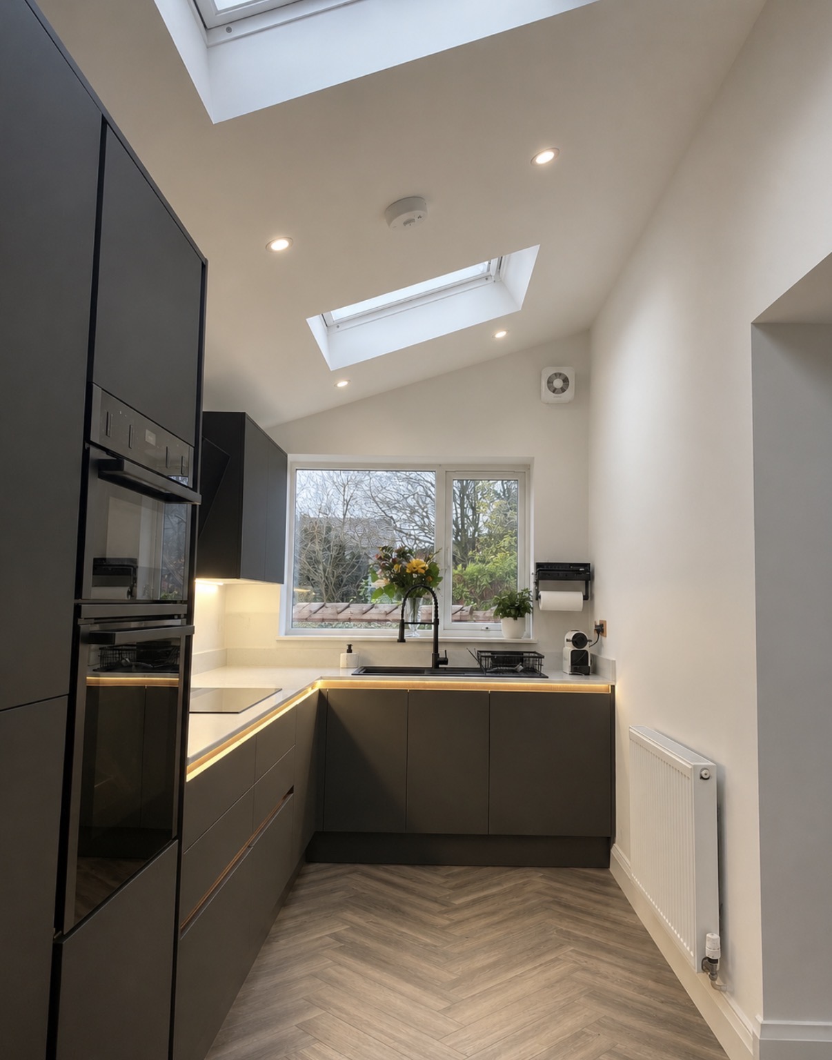 Graphite Kitchen Interior — Interior by Duke Design Services