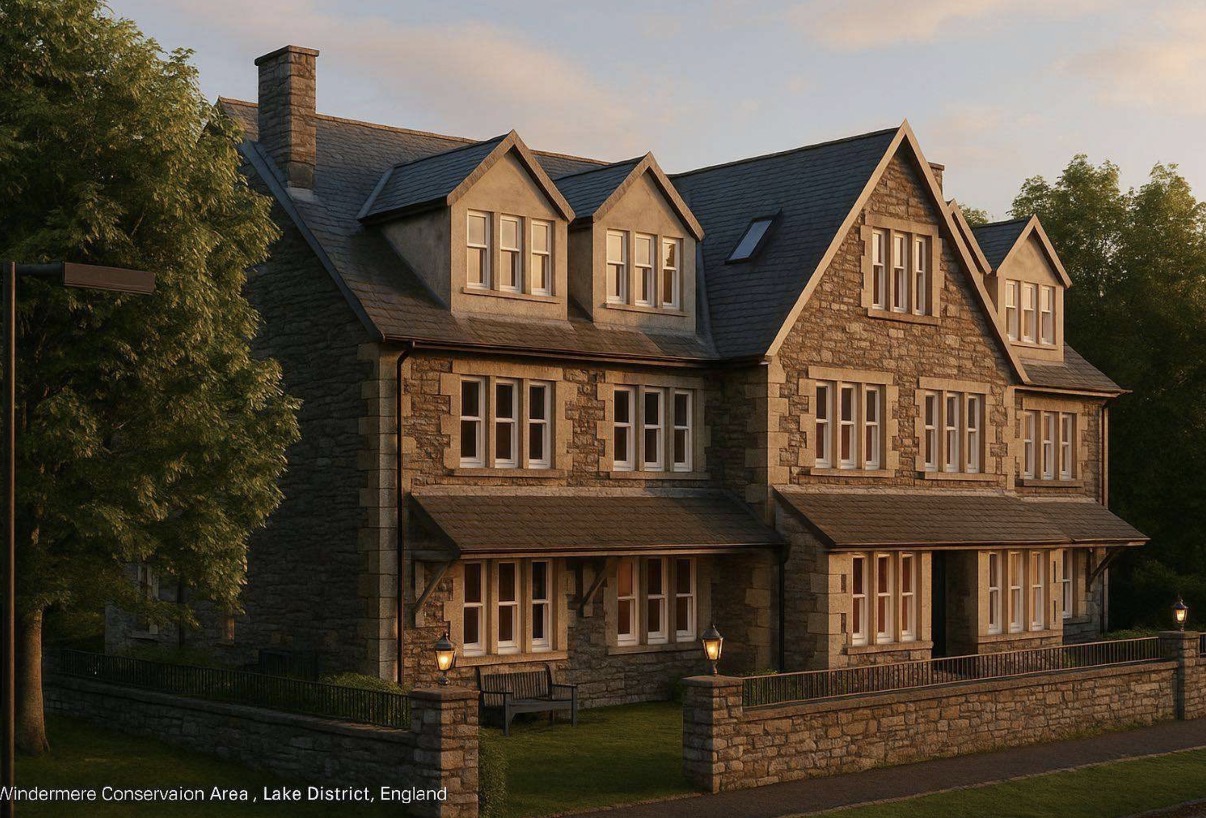 Lakeland Stone New Build — New Build by Duke Design Services